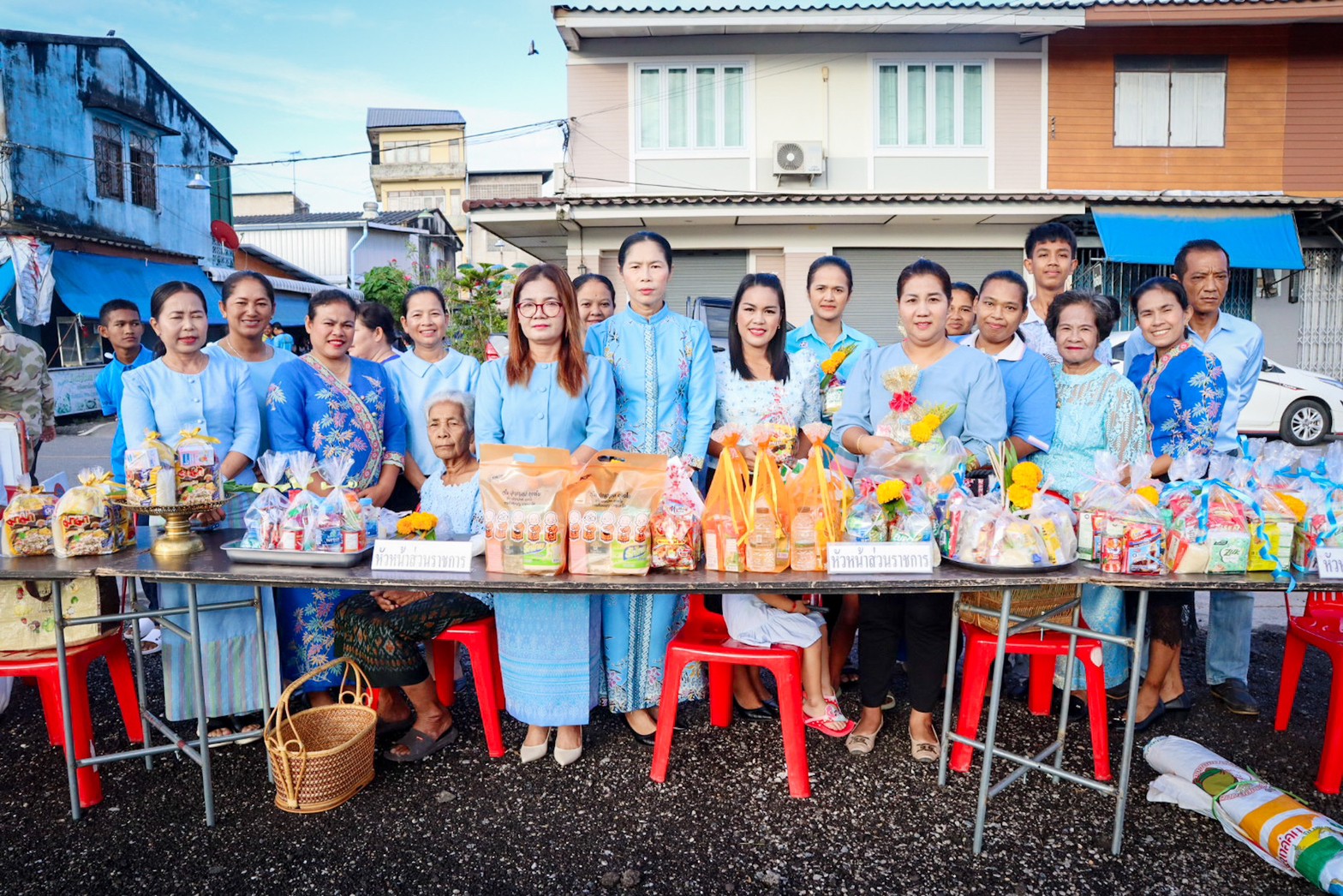 พิธีทำบุญตักบาตร เพื่อถวายเป็นพระราชกุศล เพื่อเฉลิมพระเกียรติสมเด็จพระนางเจ้าสิริกิติ์ พระบรมราชินีนาถ พระบรมราชชนนีพันปีหลวง 12 สิงหาคม 2566